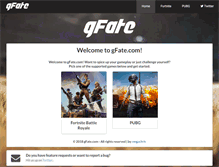 Tablet Screenshot of gfate.com